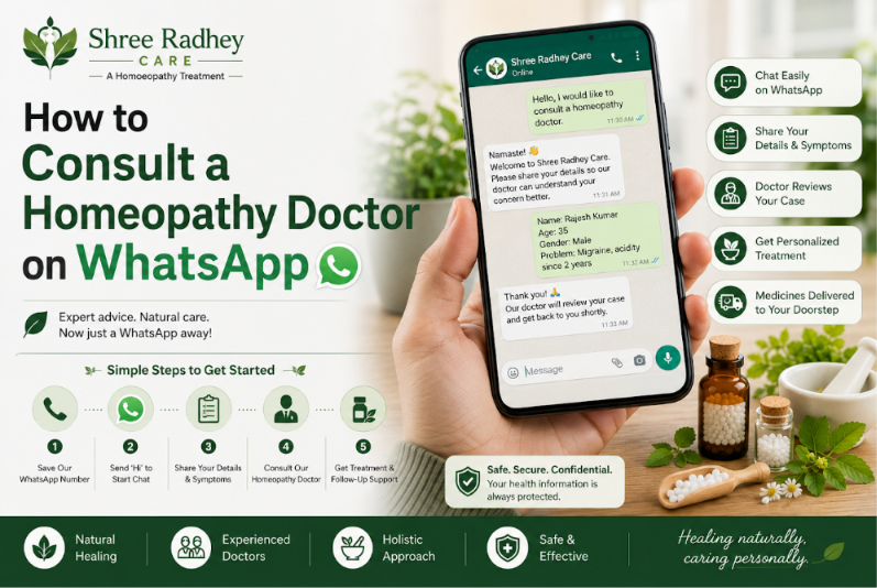 How to Consult a Homeopathy Doctor on WhatsApp